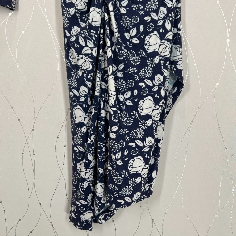 Nicole Miller Navy Blueprint Stefanie Midi Dress $295 - Picture 13 of 14